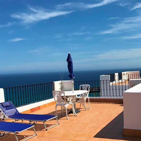 Ferienwohnung Penthouse With Large Terrace And Roof Solarium, With Amazing Sea Views Mojácar Exterior foto
