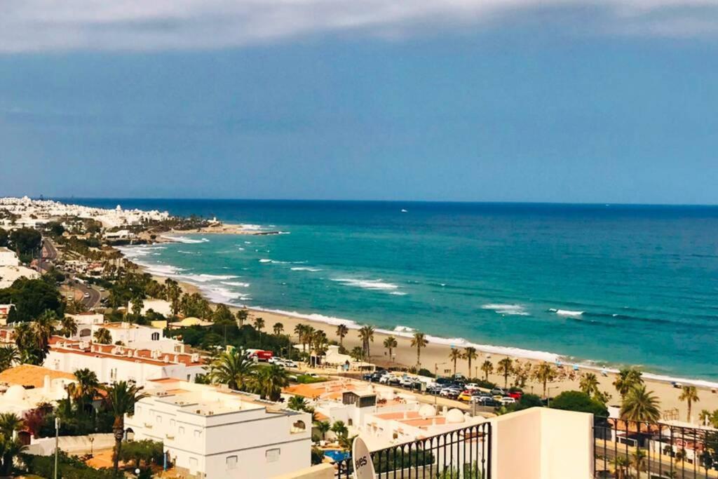 Ferienwohnung Penthouse With Large Terrace And Roof Solarium, With Amazing Sea Views Mojácar Exterior foto