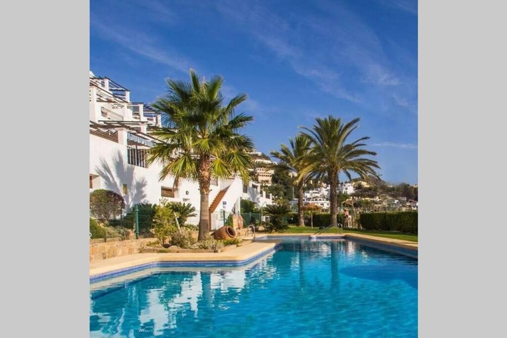 Ferienwohnung Penthouse With Large Terrace And Roof Solarium, With Amazing Sea Views Mojácar Exterior foto